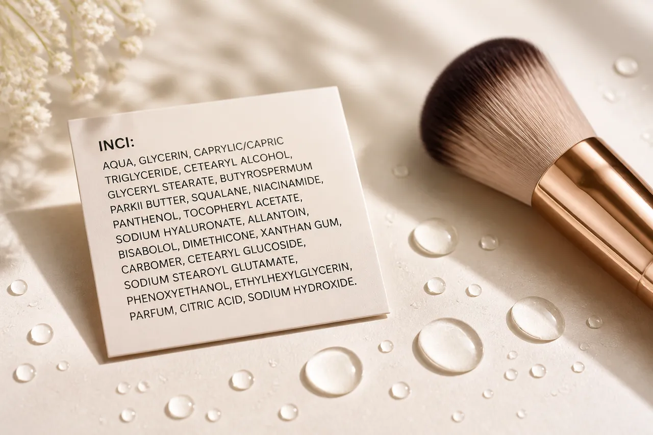 ingrediente pentru machiaj rezistent la transpirație