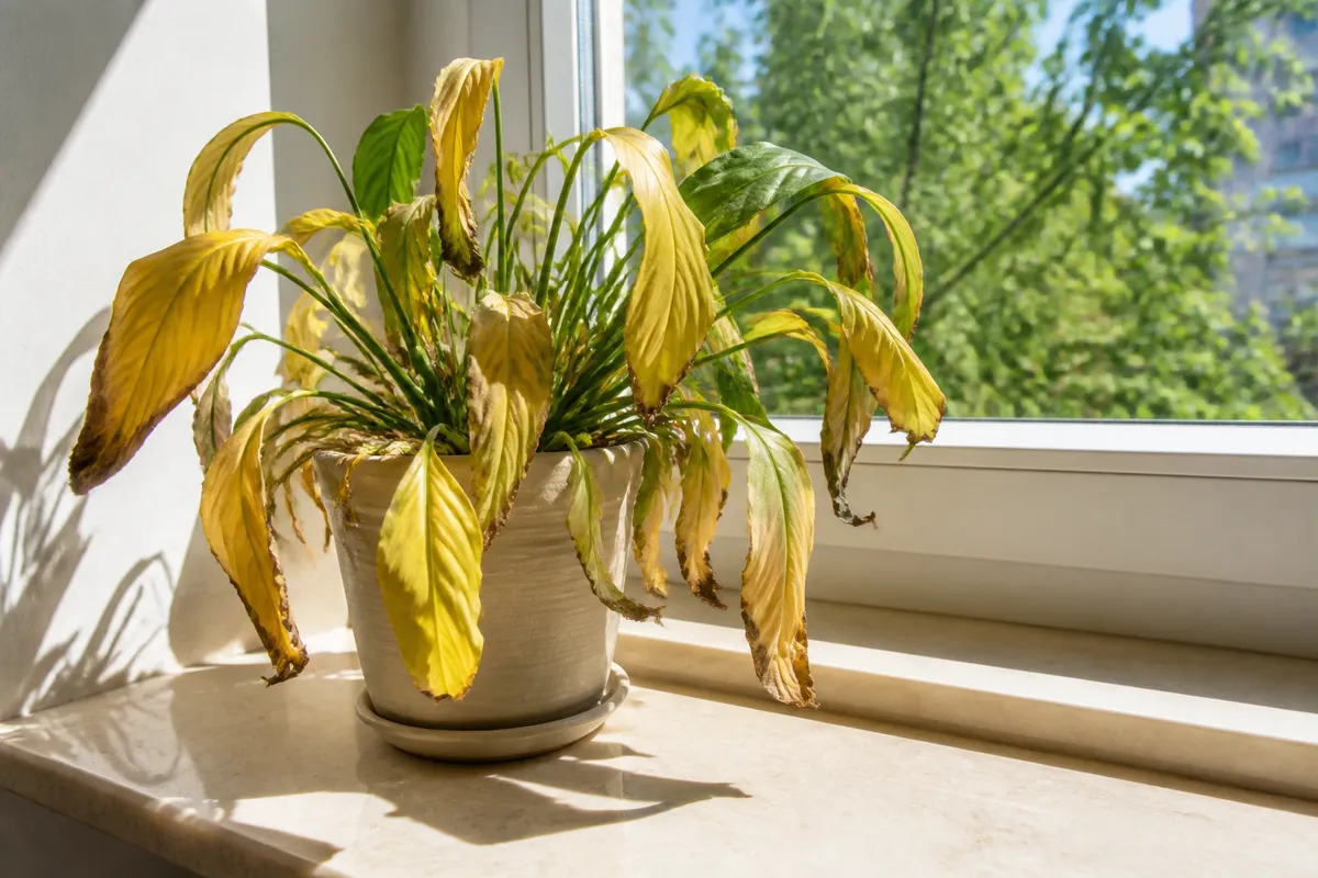 plante interior stres termic vară