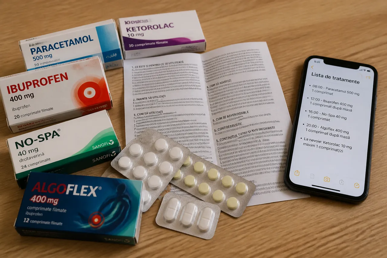 combinații riscante de analgezice fără rețetă