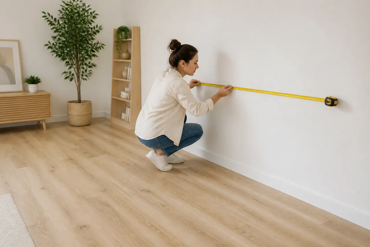 măsurători pentru mobilier în living